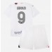 AC Milan Olivier Giroud #9 Babykleding Uitshirt Kinderen 2023-24 Korte Mouwen (+ korte broeken)